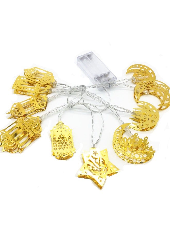 Generic 10LEDs 2meter Decorative String Light for Indoor and Outdoor,2AA Battery Box  - Image 5