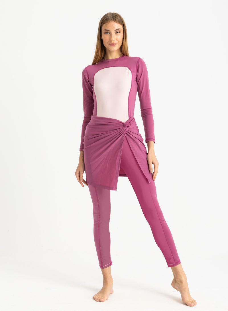 Libra Deep Dive Suit - Mauve