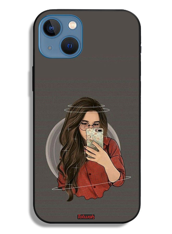 Tolwak Apple iPhone 13 Protective Case Making Selfie - Image 2