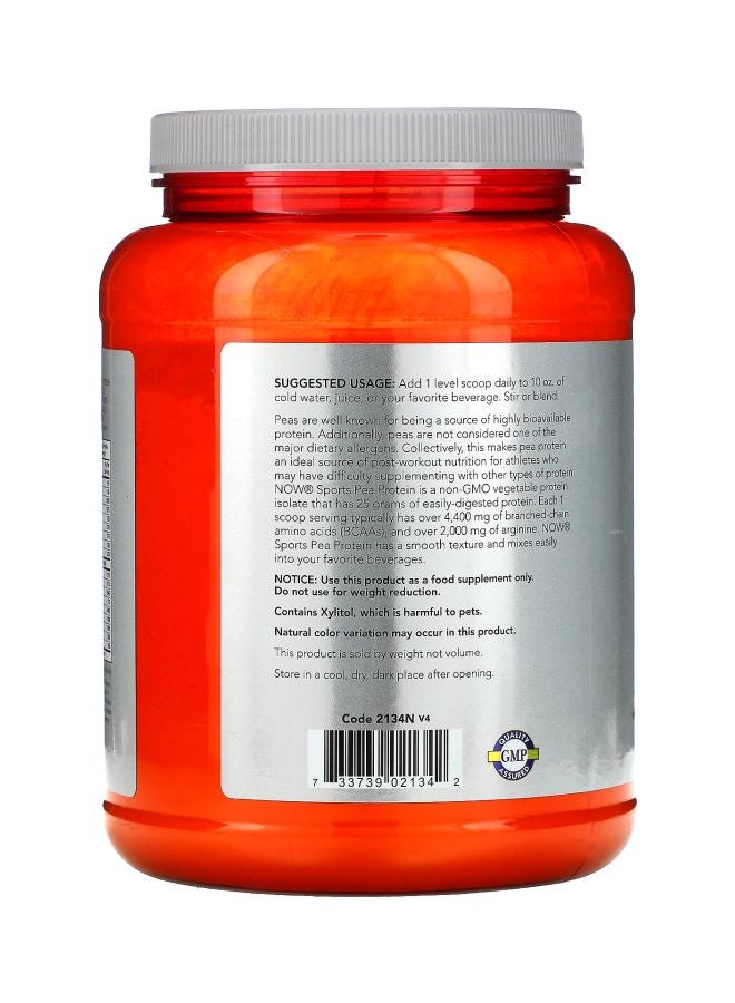 Now Foods Pea Protein Vanilla Toffee - Image 3