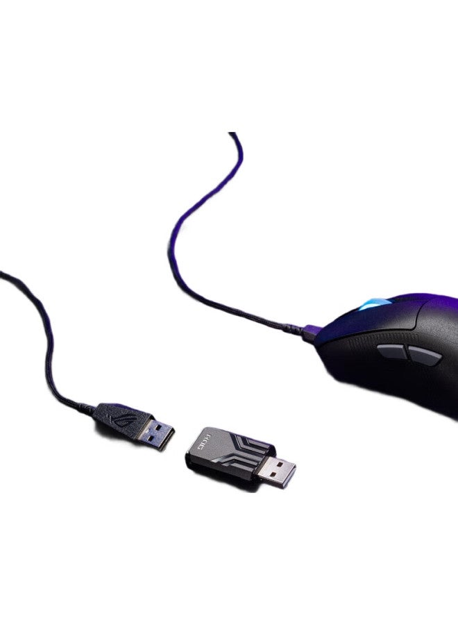 ROG Booster Return Rate Accelerator, Up To 8K Return Rate, Reduce Latency, Improve Accuracy, Compatible With Multiple Rog Keyboards/Mice, Black - Image 2