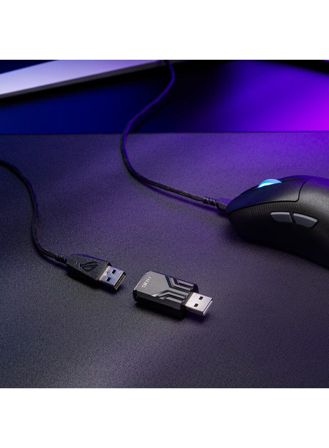 Rog Booster Return Rate Accelerator, Up To 8k Return Rate, Reduce Latency, Improve Accuracy, Compatible With Multiple Rog Keyboards/mice, Black - Image 3