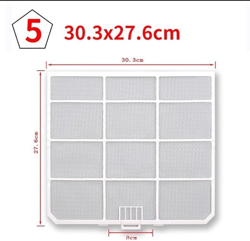 Hisense Air Conditioner Filter Dust Screen Plastic 30 3x27 6cm for Home Office - Image 3