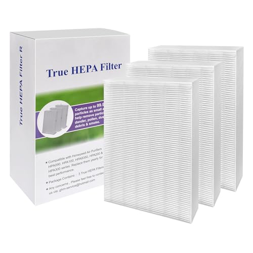 FilledwithLove R True Hepa Filters Compatible Honeywell HPA300, HPA200, HPA100, HPA090, HRF-R3, HRF-R2 & HRF-R1(3 Packs) by FilledwithLove - Image 2