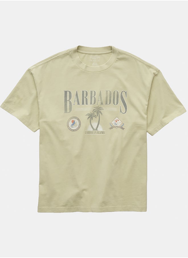 American Eagle AE Boxy Destination Graphic T-Shirt  - Image 3