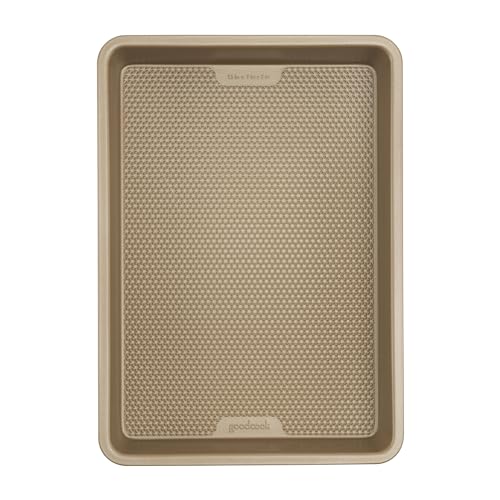 GoodCook BestBake Nonstick Bronze 9 x 13 Oblong Baking Pan Textured Carbon Steel ScratchResistant NonToxic Cake Pan 13x9 Bakeware Durable Oven Pan for Even Heating and Easy Cleanup - Image 1