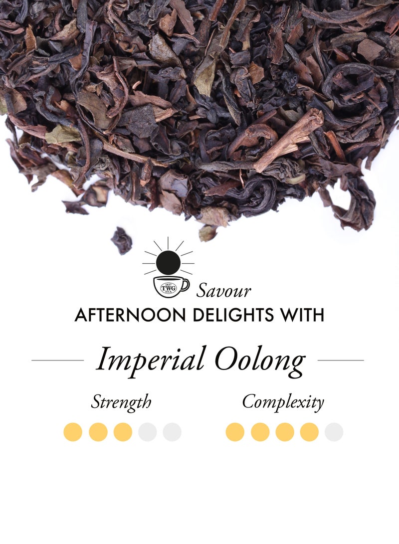 TWG Tea Imperial Oolong | Oolong Tea | Sweet & Fruity Savour | 15 Hand Sewn Cotton Teabags | Gift Set - Image 2