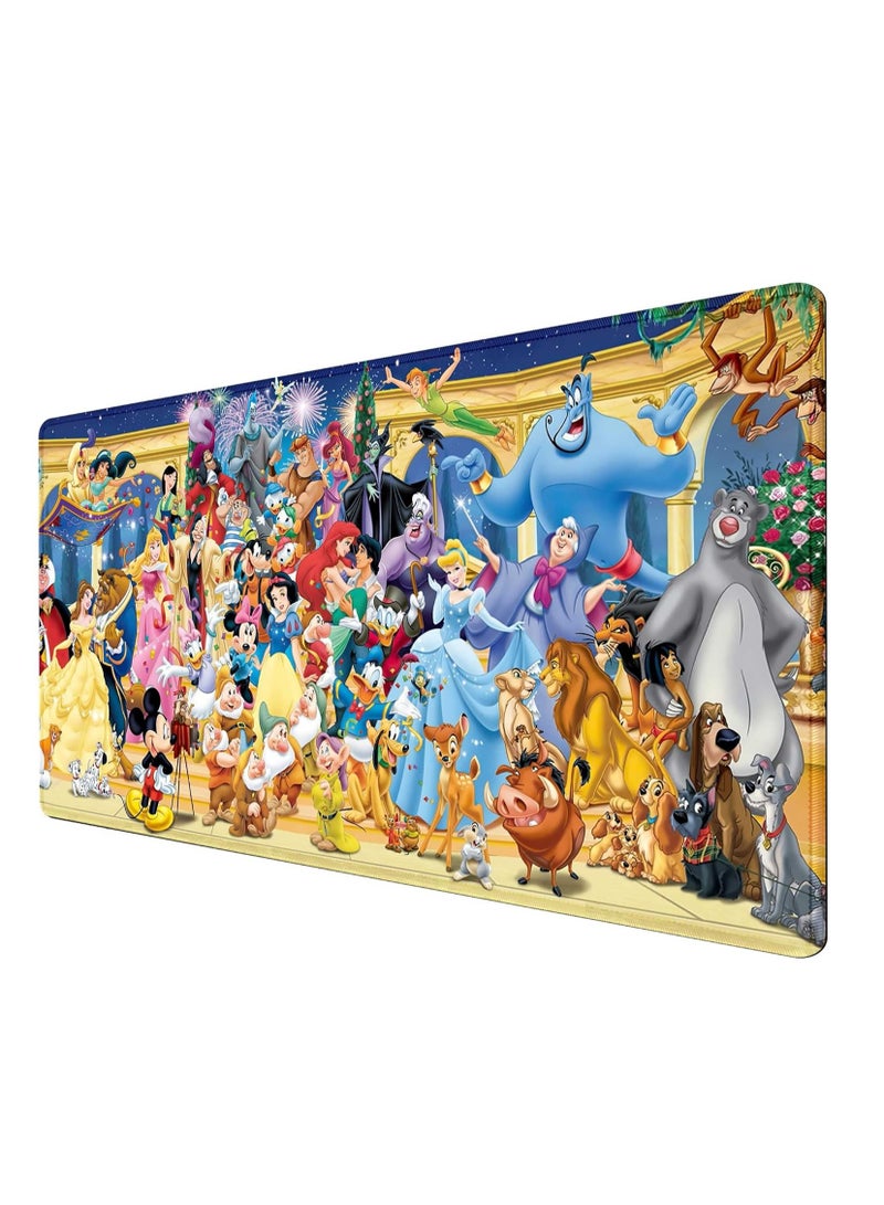 لوحة ماوس كبيرة لوحة ماوس ألعاب كبيرة 30 سم × 70 سم × 2 مم لوحة مفاتيح كمبيوتر ماوس حصيرة قاعدة مطاطية غير قابلة للانزلاق ومناسبة للاعبين والمكتب المنزلي والدراسة والعمل - Image 1