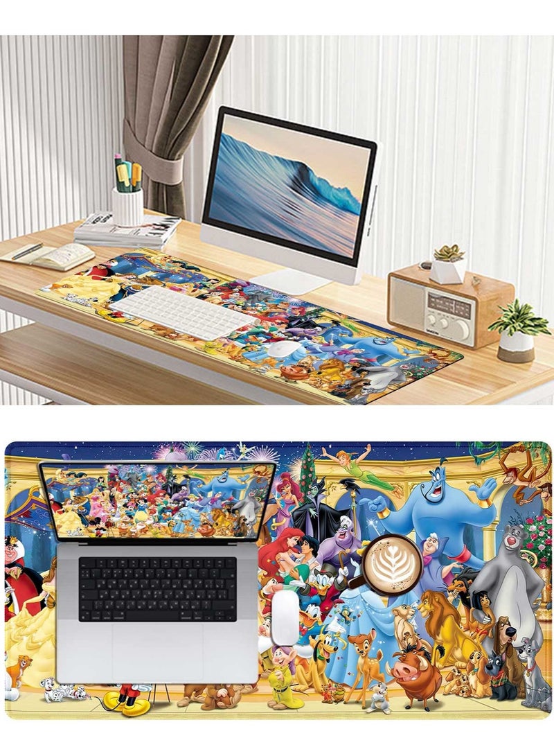 لوحة ماوس كبيرة لوحة ماوس ألعاب كبيرة 30 سم × 70 سم × 2 مم لوحة مفاتيح كمبيوتر ماوس حصيرة قاعدة مطاطية غير قابلة للانزلاق ومناسبة للاعبين والمكتب المنزلي والدراسة والعمل - Image 4