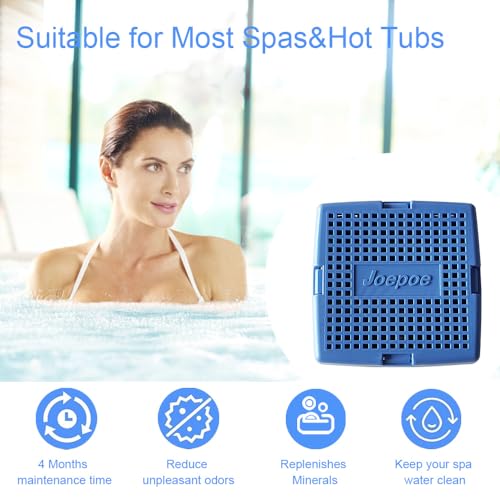 Joepoe Hot Tub Mineral Cartridge for Sundance Spas with 4 Months Lifetime,Silver Ion Cartridge,Spa Mineral Cartridge Makes Your Spa Water Clean and Clarified (1-Pack - Image 2