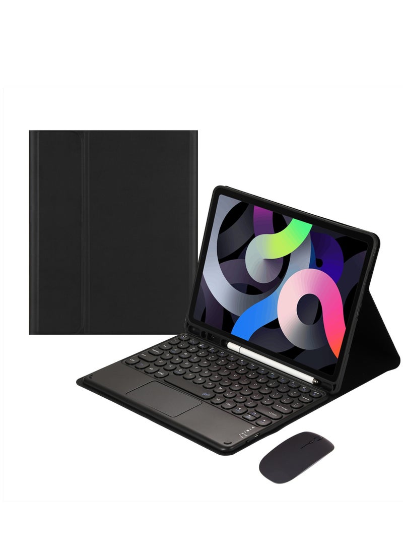 Bluetooth  Keyboard with Mouse Protective Sleeve Immediately Becomes for Apple iPad 7th Gen/8th Gen/9th Gen 10.2 Inch/Air3 /Pro10.5 Inch Computer 