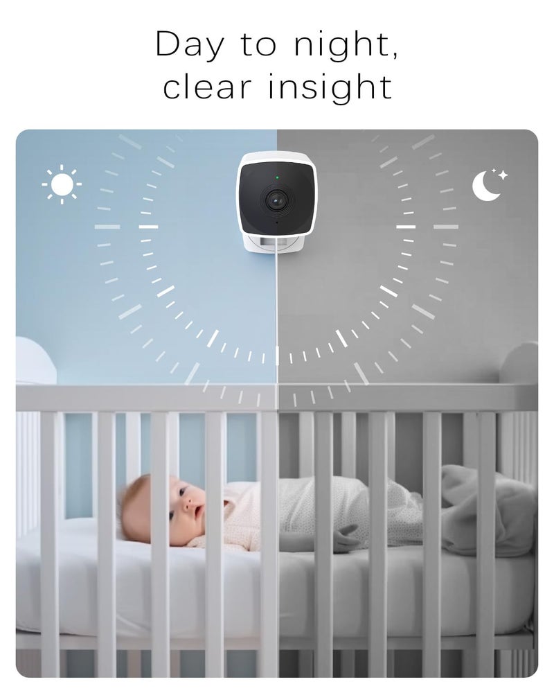 blurams Cameras for Home Security 5GHz, 2K Indoor Camera, Pet Camera with Phone App, AI Motion Detection, 2-Way Audio, Compatible with Alexa&Google Assistant, 4-Pack - Image 5