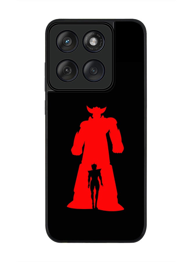 Stylizedd For Motorola MOTO Edge 60 Fusion/ Edge 60 Case,Slim fit Camera Protection, Shockproof Thin Phone cover  - Grendizer (Black) - Image 1