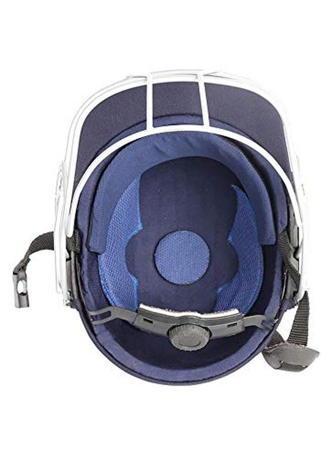 Shrey Classic Steel Helmet, Navy (Small) - 55-58 Cms - Image 3