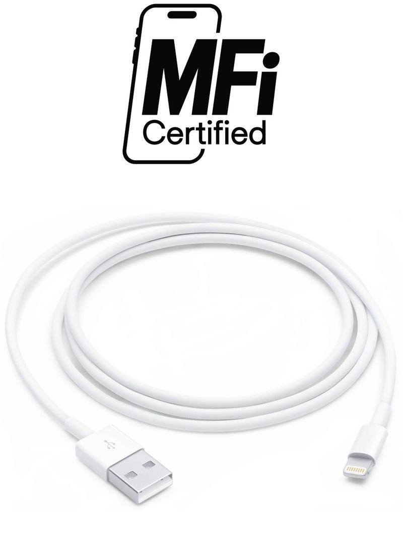 JSBazar - 2 Metter Lightning to USB A Cable Compatible iPhone 11 Pro/11/XS MAX/XR/8/7/6s/6/plus,iPad Pro/Air/Mini,iPod Touch - Image 1