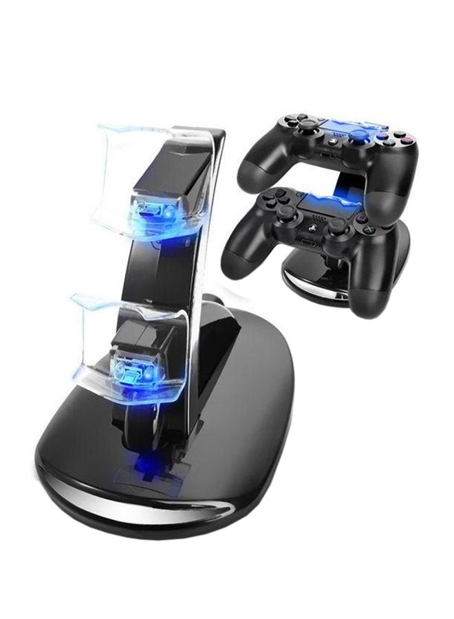 Dual Controller Charging Stand For Playstation 4 (PS4) Black - Image 1