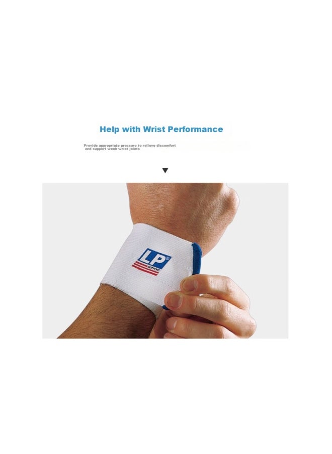 LP Lp643 Bandage Wrist Support For Sports, Fitness, Bench Press, Tendonitis, Elastic Wrap, Breathable Protective Gear, One Size Fits All, Two-pack  - Image 3