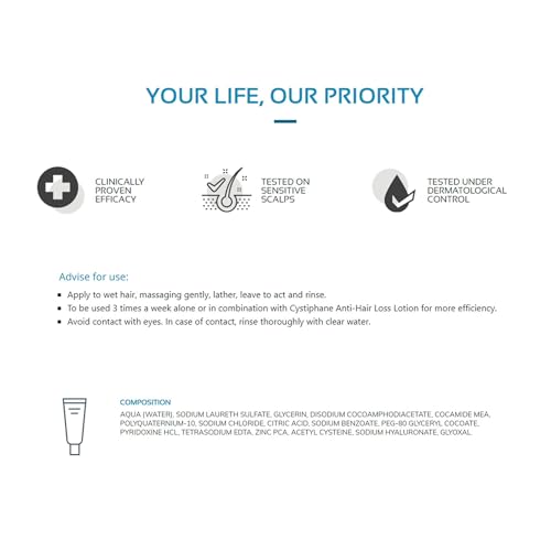 Biorga Cystiphane Hair Loss Shampoo 200ml by Biorga - Image 5