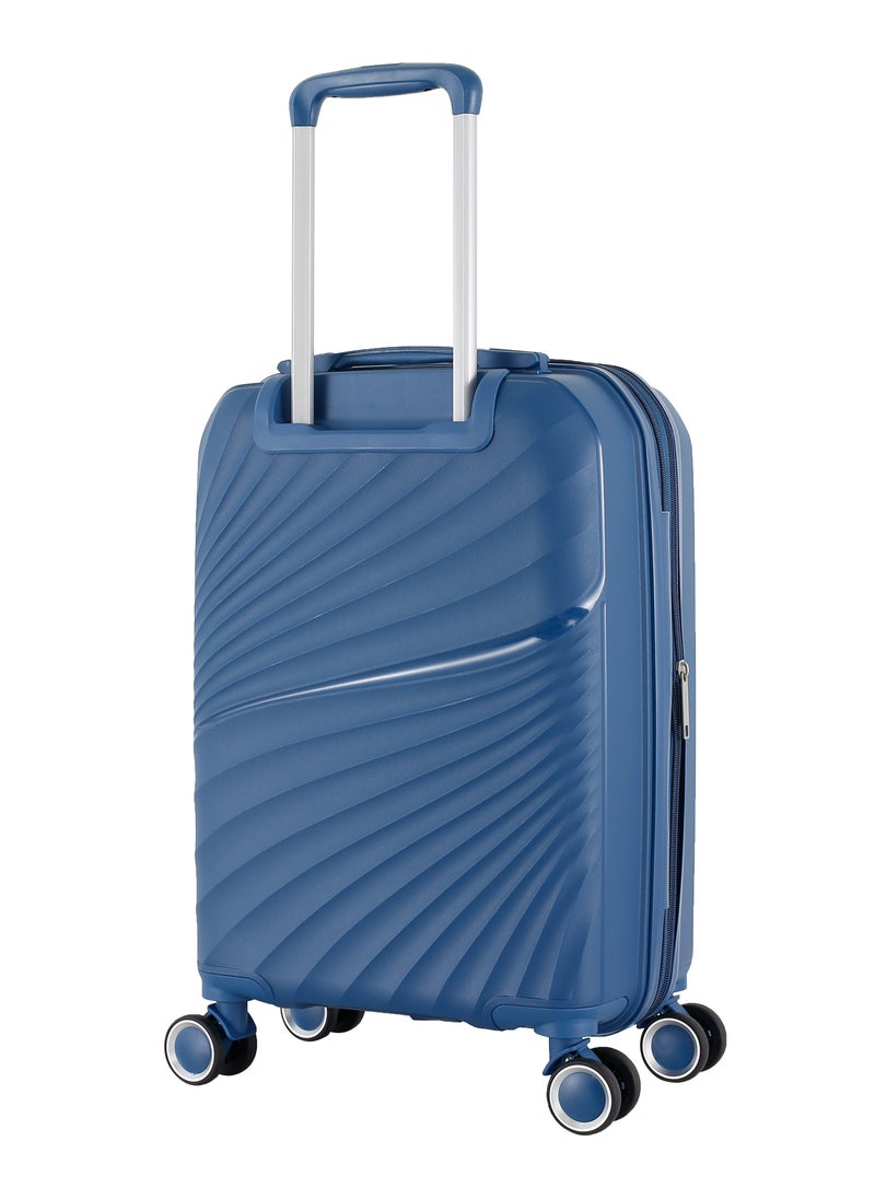 H.T H.T Luggage Bag, Hard Case Polypropylene (PP) Material, 8x360 Degree Rotation Spinner Wheels, Matching Color Suitcases, Expandable Trolley Bag, Telescopic Handle, TSA Lock, SKU 13504  - Image 5