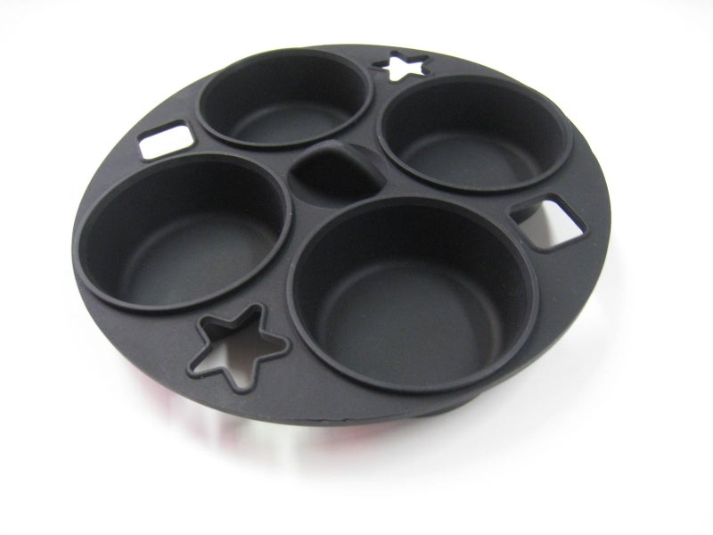 Microhearth 1.5-Quart Nonstick 4-piece Everyday Pan Set for Microwave Cooking, Red - Image 3