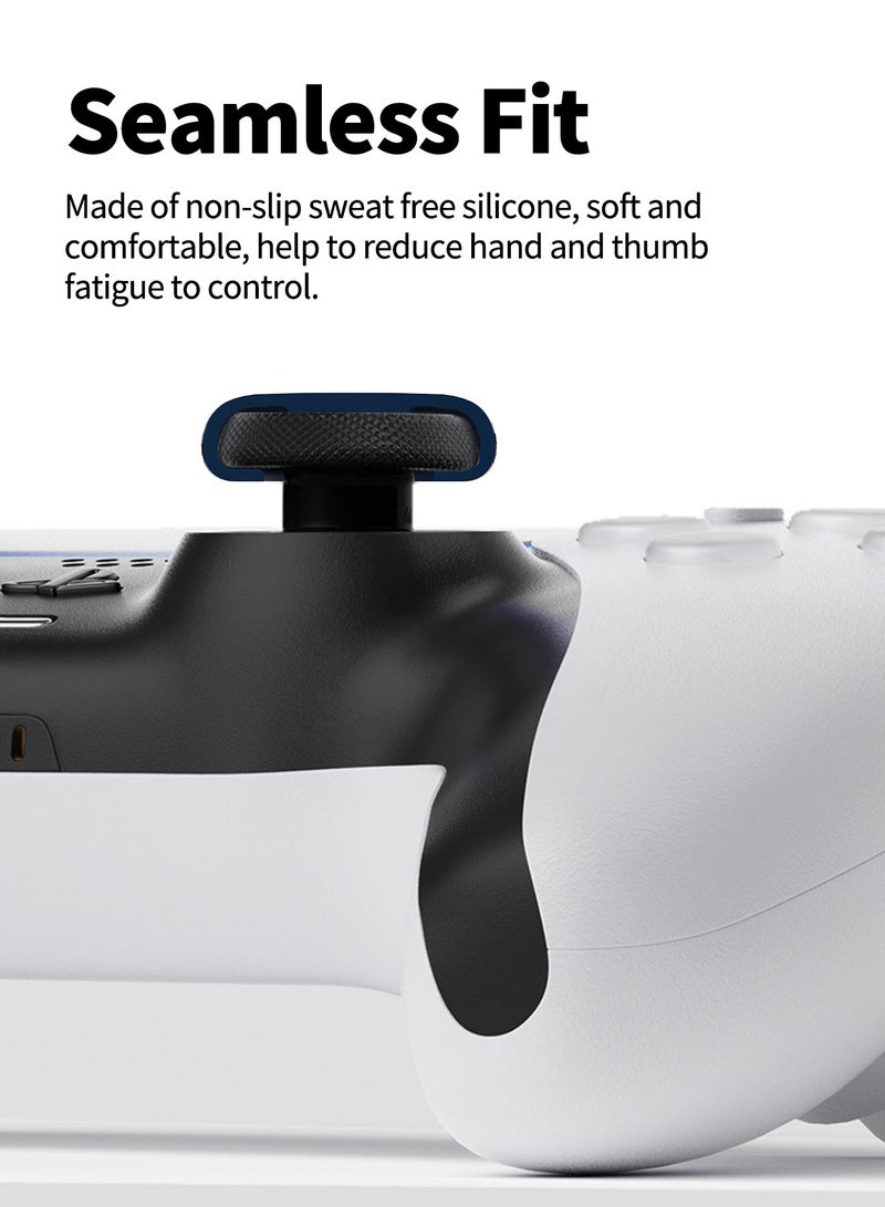 بيكسنست أغطية عصا تحكم متوافقة مع وحدات تحكم PS5 وPS5 Slim وPS5 Pro وPS4، وNintendo Switch Pro وSwitch 2 Pro وSteam Deck، عدد 2 زوج (4 قطع) - Image 3