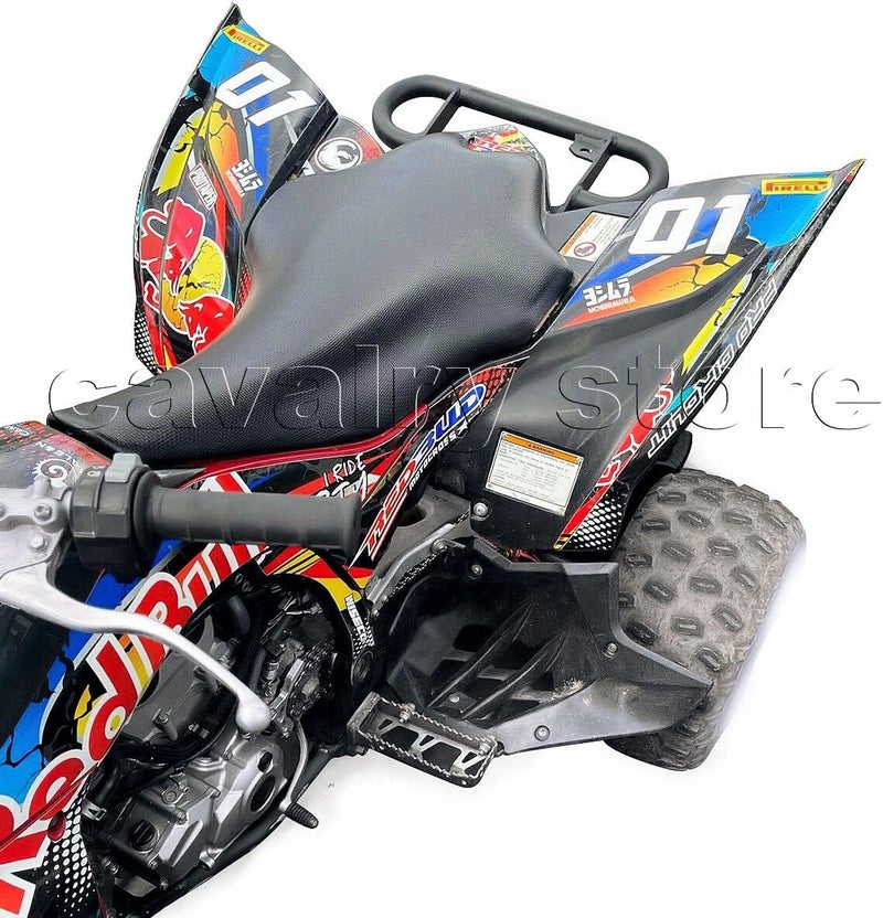 CAVALRY Rear Grab Bar Bumper Polaris Predator 500 Black 2003-2007 - Image 4