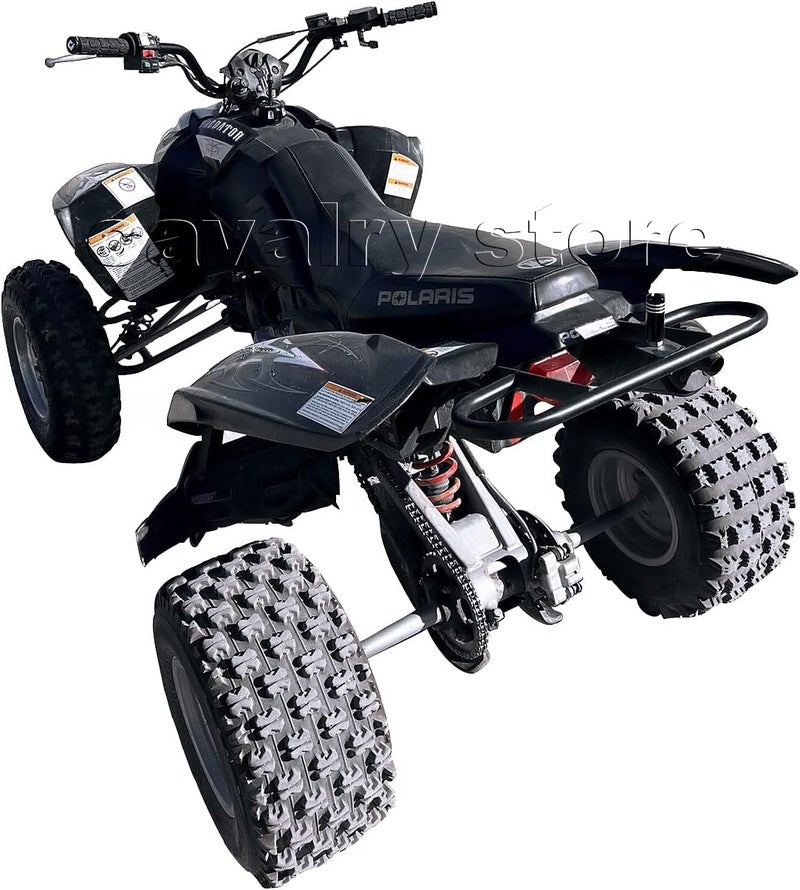CAVALRY Rear Grab Bar Bumper Polaris Predator 500 Black 2003-2007 - Image 3