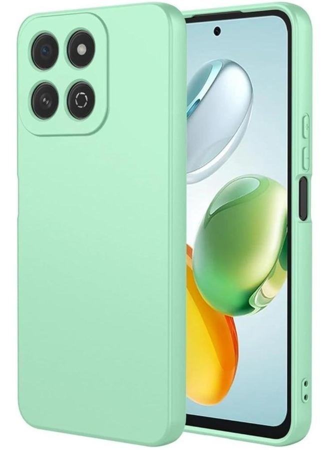 Compatible with Honor X7c/Honor 200 Smart Case Liquid Silicone, Soft Smooth Touch X7c Phone Silicone Shockproof Thin Cover