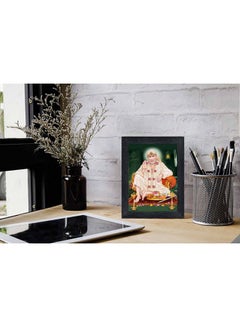 PNF pnf Poster And Frames Sai Baba Wooden Photo Frame With Acrylic Sheet | For Living, Pooja Room | Home Decoration Item | Best Gifting Option (8x6inch) 206921  - Image 2