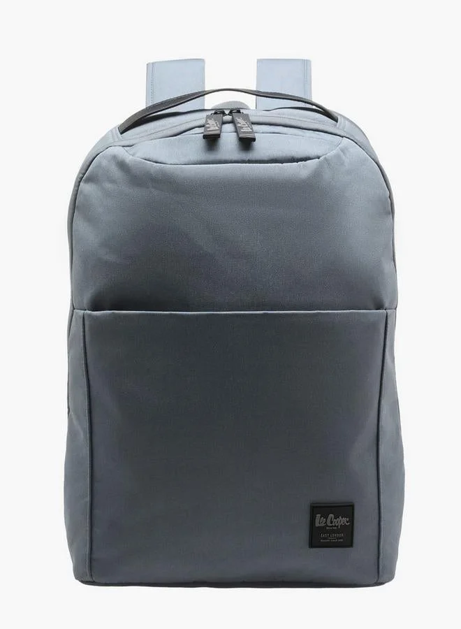 Lee Cooper Men Logo Applique Laptop Backpack