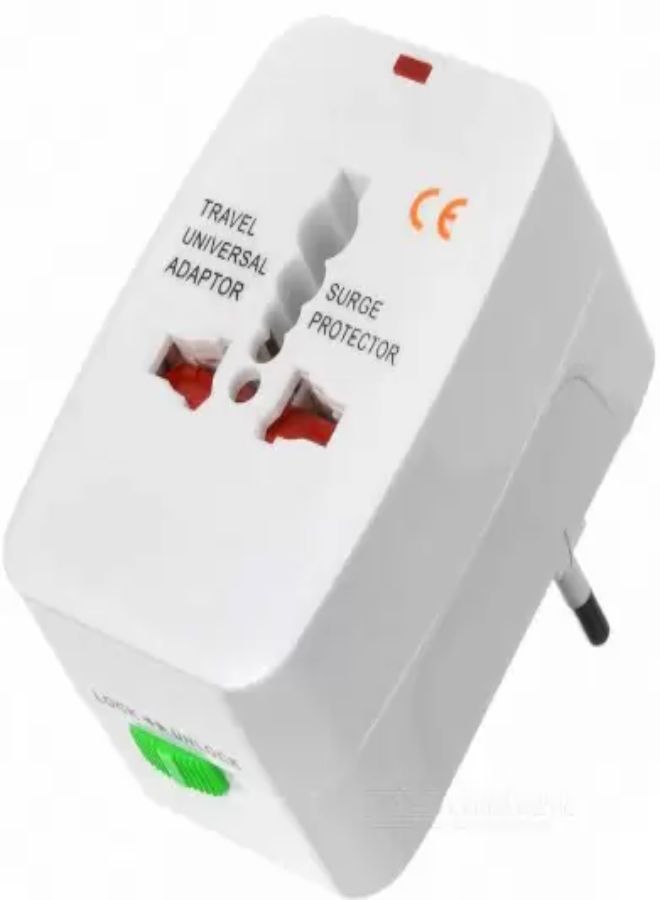 Pack of 2 All in One Universal Travel Adapter Plug USB AU US UK EU Converter Socket Plug Adapter  - Image 2