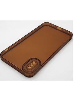 Slim Silicone IPhone X / Xs Case Ultimate Protection - Brown
