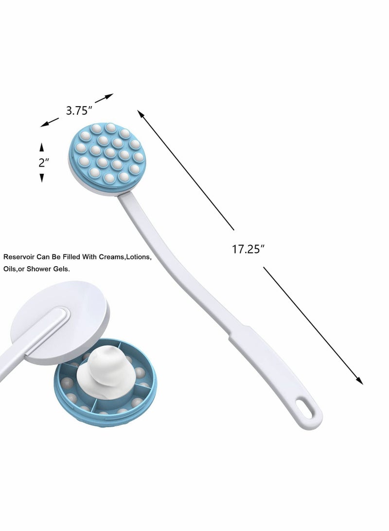 Lotion Applicator and Massager, Handheld Long Handled Easy Reach Roll-On for Sunscreen, Cream, Shower Gel on Back, Legs Feet - Image 5