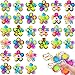 FODYNE 50Pcs Pop its Fidget Spinners for Kids Fidgets Toys Bulk for Adults Valentines Day Gifts Anxiety Toys Stress Relief Fidgets Valentines Basket Stuffers Classroom Prizes - Image 2
