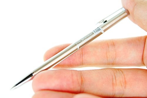 Stationery JP Zebra Techo T-3 Mini Ballpoint Pen for Notebook, 0.7 mm, Black Ink, 3-pack, Sticky Notes Value Set - Image 3