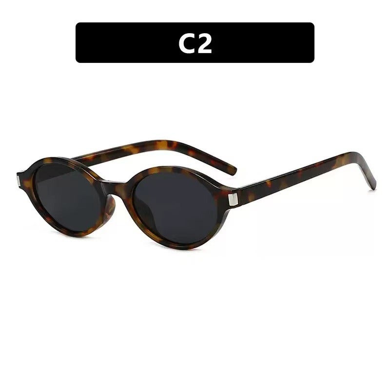 Trendy Women's Sunglasses - Ins Style, Street Photography, Oval  Frame