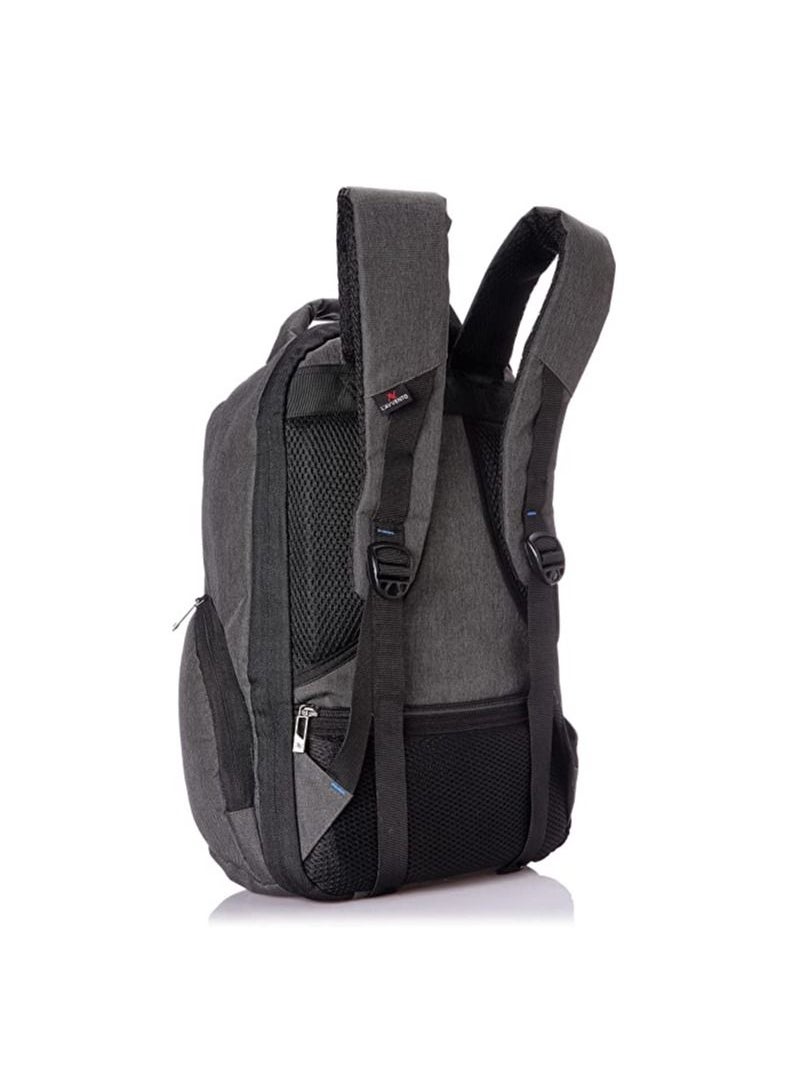 LAVVENTO - L'avvento (BG04A) Discovery Laptop Anti-Theft Backpack fit up to 15.6” Nylon with Padded Laptop Compartment - SILVER - Image 1
