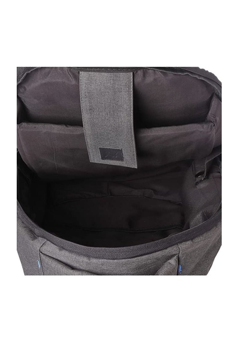 LAVVENTO - L'avvento (BG04A) Discovery Laptop Anti-Theft Backpack fit up to 15.6” Nylon with Padded Laptop Compartment - SILVER - Image 1