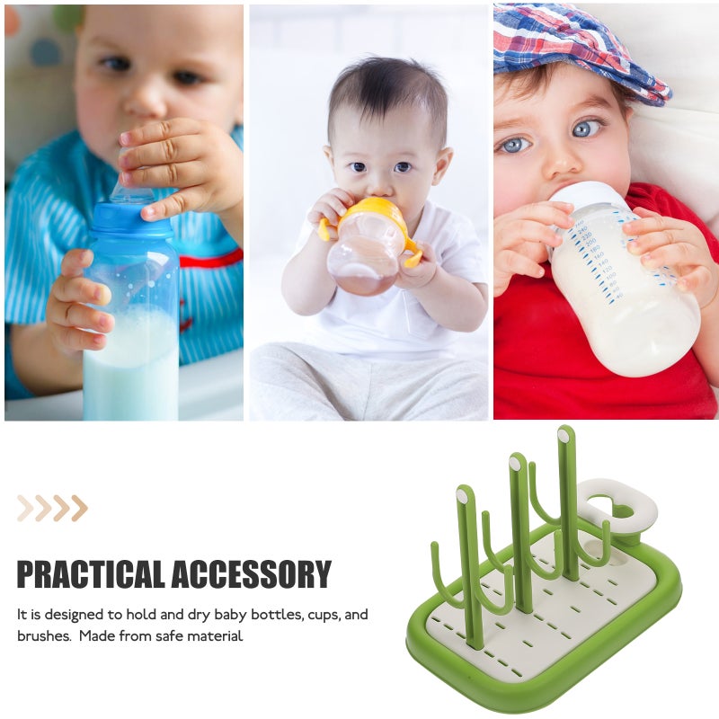 Baby Bottle Drying Rack Baby Bottle Drain Rack Portable Drying Rack for Bottle - Image 2