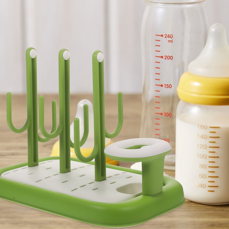 Baby Bottle Drying Rack Baby Bottle Drain Rack Portable Drying Rack for Bottle - Image 3