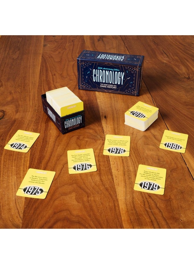 Buffalo Games CHRONOLOGY - The Game Where You Make History - 20th Anniversary Edition, Blue1025 - Image 4