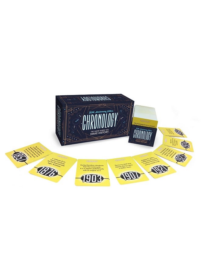 Buffalo Games CHRONOLOGY - The Game Where You Make History - 20th Anniversary Edition, Blue1025 - Image 2