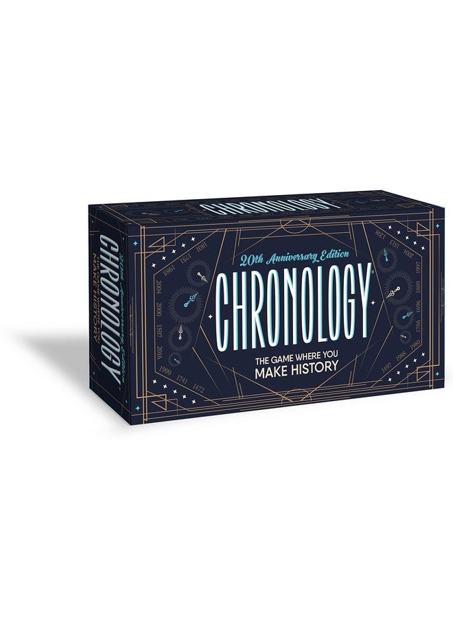 Buffalo Games CHRONOLOGY - The Game Where You Make History - 20th Anniversary Edition, Blue1025 - Image 1