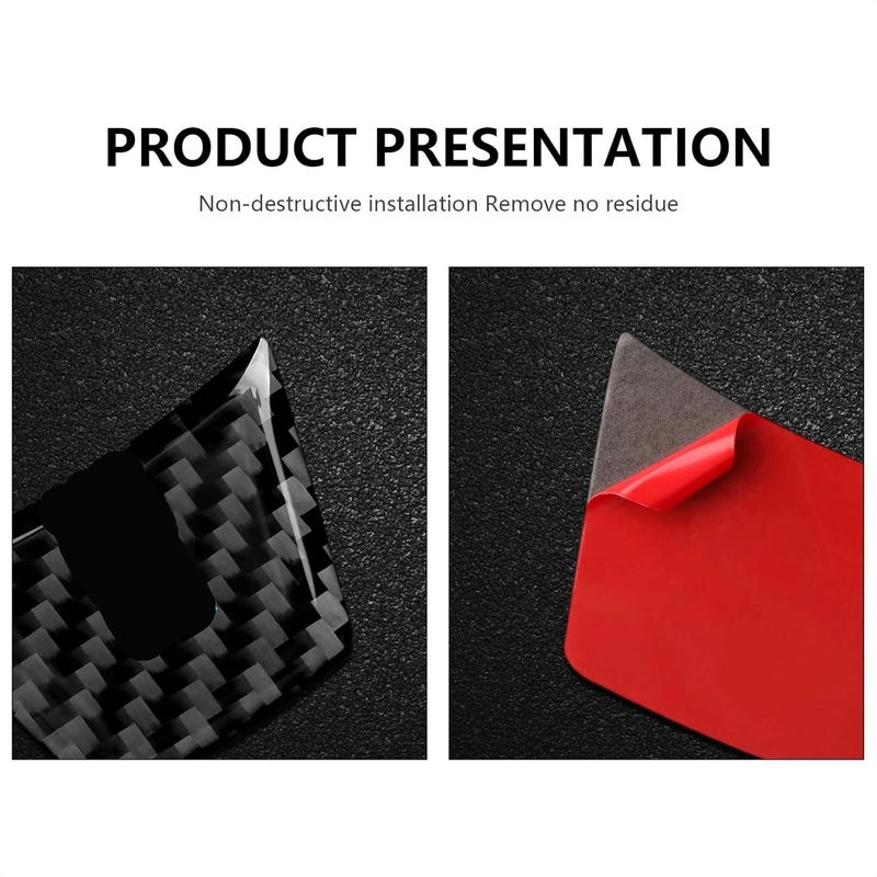 Yurefax Carbon Steering Wheel Trim Cover for BMW - Image 4