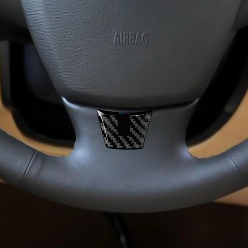 Yurefax Carbon Steering Wheel Trim Cover for BMW - Image 5