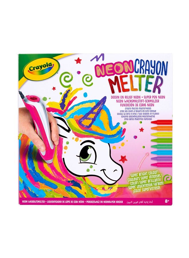 Crayola - Neon Crayon Melter | Unicorn Style - Melting Art, Gift for Kids | Arts & Crafts for Girls & Boys, Best Tween Craft Kit | Ages 8+ - Image 4