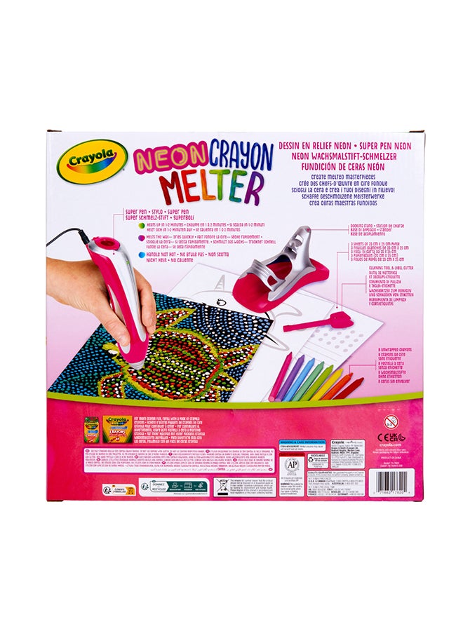 Crayola - Neon Crayon Melter | Unicorn Style - Melting Art, Gift for Kids | Arts & Crafts for Girls & Boys, Best Tween Craft Kit | Ages 8+ - Image 5
