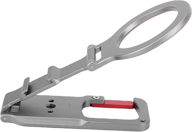 Aluminum Alloy Magnetic Phone Stand Holder with Cold Shoe Port Foldable Rotating - Image 2