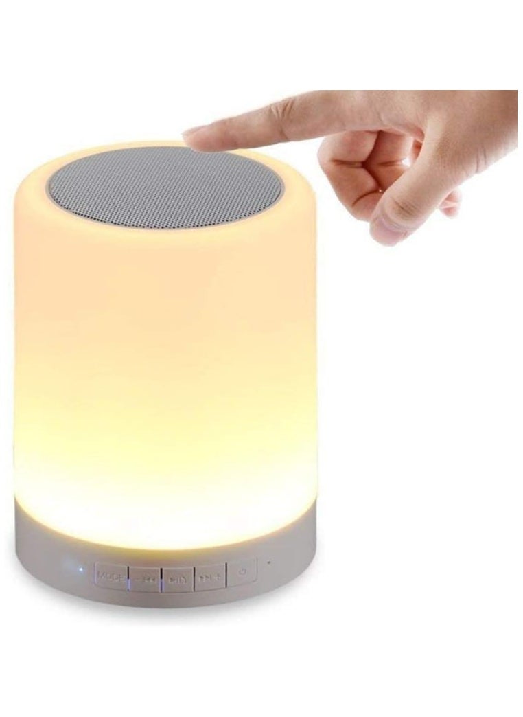 Smars CL-671 LED Touch Lamp Wireless Bluetooth Speaker with TF Card/Aux/Speaker Phone, FireWire