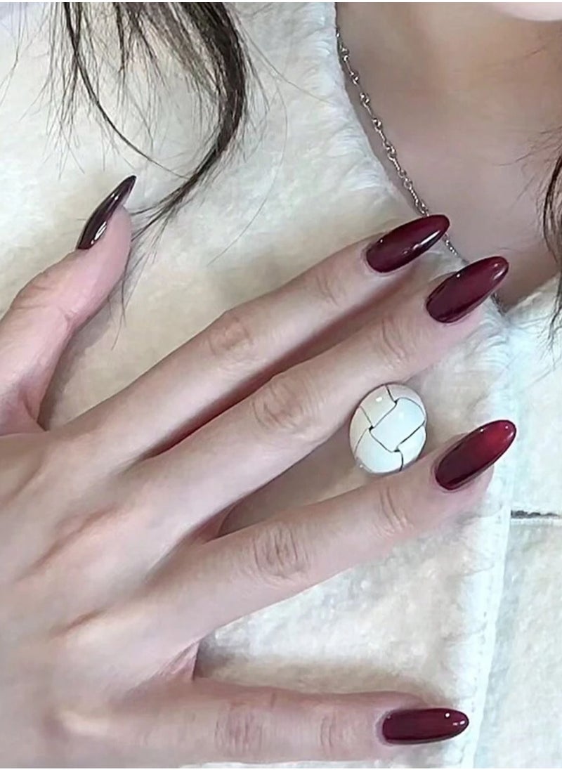Shein Red Nail Art Decorations - 60pcs  - Image 3